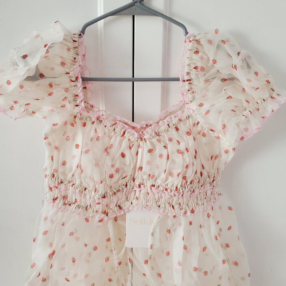 Selkie La Fraise Boudior Top - Picture 4 of 5